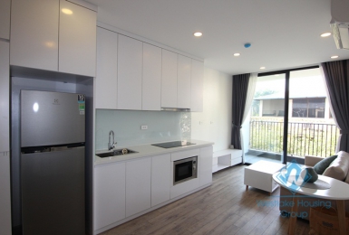 An elegant and modern 1 bedroom apartment for rent on To Ngoc Van street